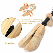 Wooden Shoe Stretcher (2 WAYS stretch)
