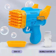 Bubble Machine with Colorful Lights, for Kids