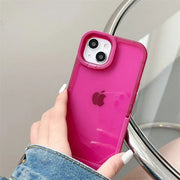 2022 NEW Double Stand Transparent TPU Phone Case For iPhone