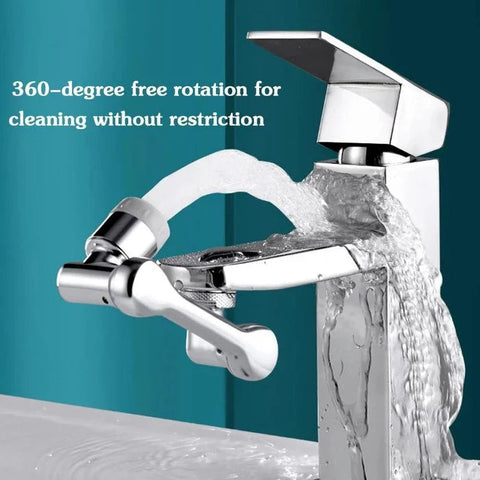 Universal 1080Â° Swivel Robotic Arm Swivel Extension Faucet Aerator