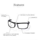 2022 New Foldable Wristband Reading Glasses
